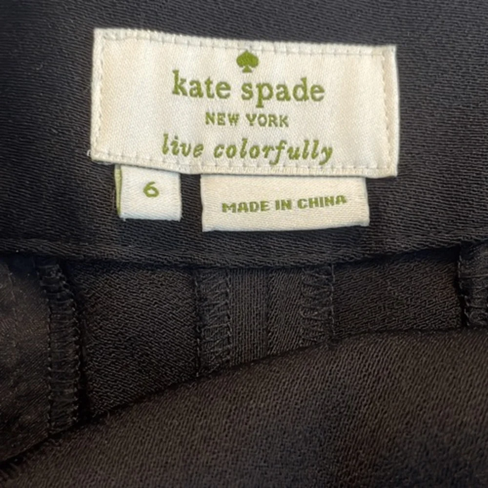 Kate Spade Satin Cinched Bottom Jogger Trouser Dress Pants 6‎